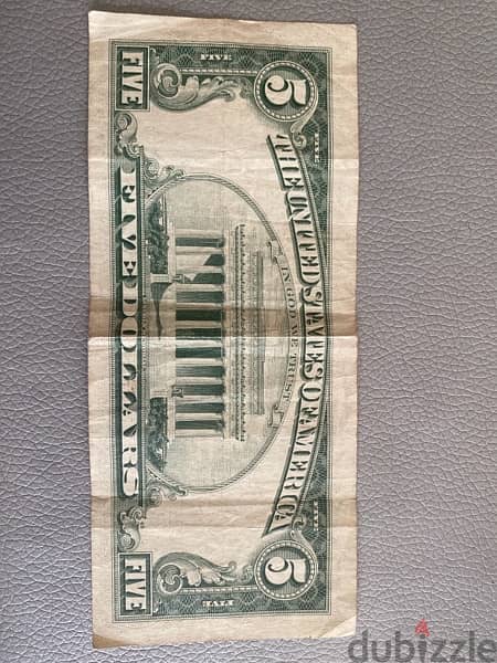 5$ bill 1