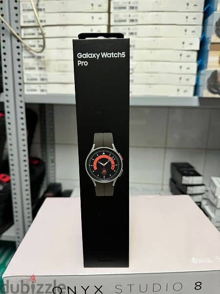 Samsung galaxy watch 5 pro 45mm r920 gray titanium last offer 0