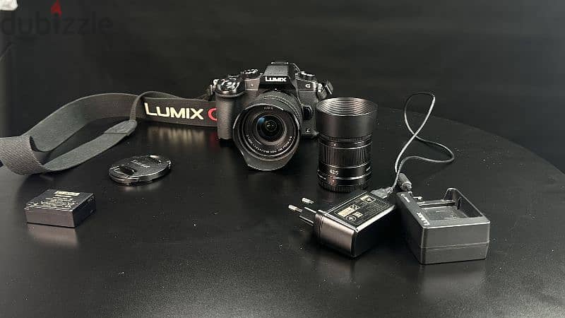 Lumix G85 Mirrorless Camera + 2 Lenses, (1 Prime Lens) 1