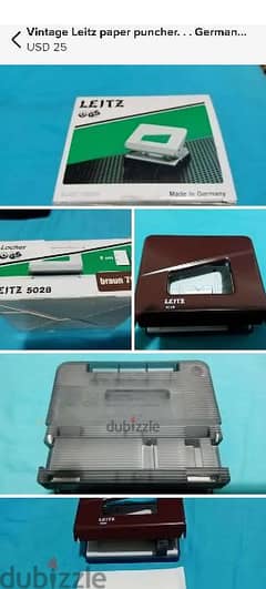 Leitz paper puncher 0