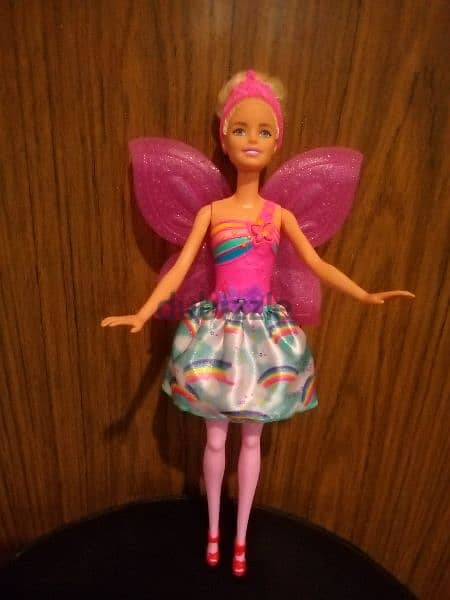 Barbie DREAMTOPIA FLYING WINGS FAIRY Still Good doll without fly Wings 0