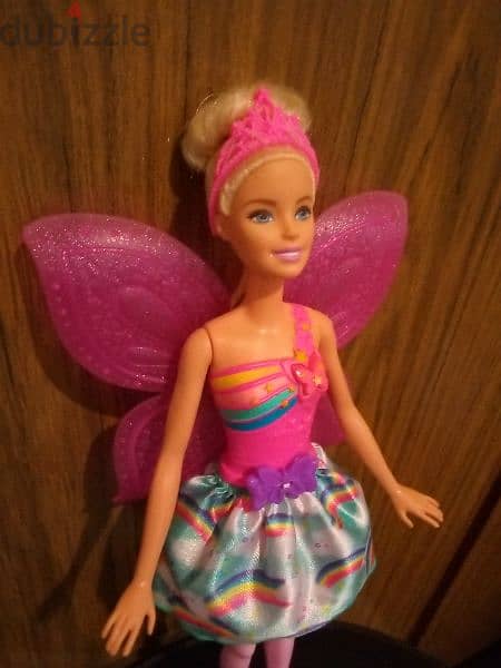 Barbie DREAMTOPIA FLYING WINGS FAIRY Still Good doll without fly Wings 1