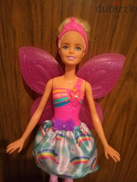 Barbie DREAMTOPIA FLYING WINGS FAIRY Still Good doll without fly Wings 4