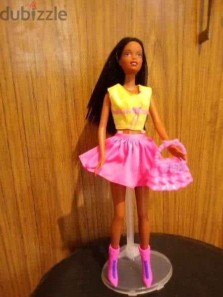 PURSES GALORE CHRISTIE Barbie friend AA Rare Mattel2002 As new doll=25 0