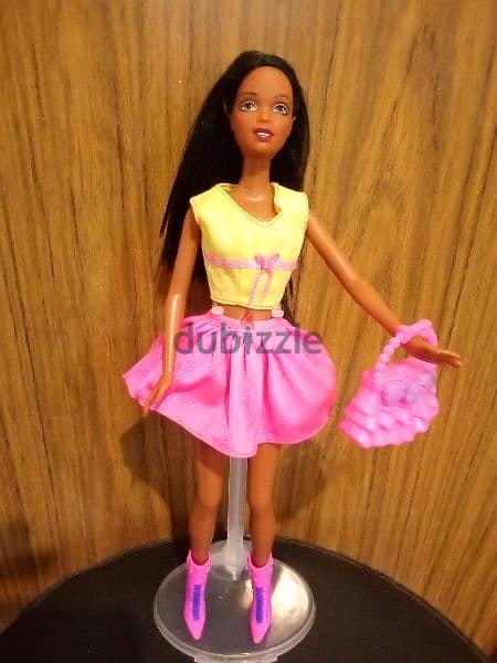 PURSES GALORE CHRISTIE Barbie friend AA Rare Mattel2002 As new doll=25 7