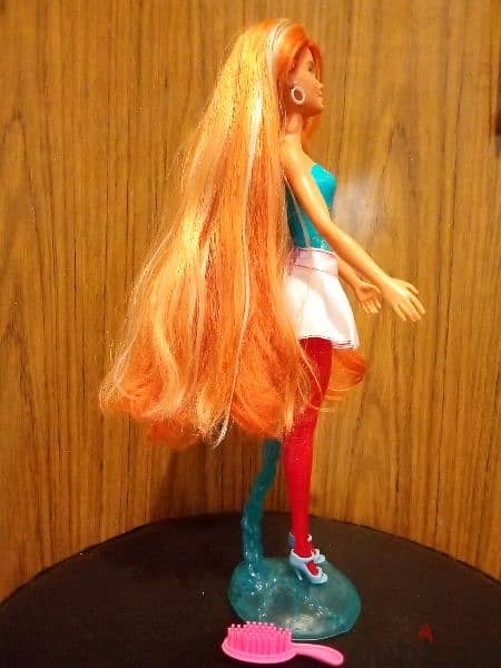PARTY COLOR REVEAL Barbie Mattel Long hair mold doll+skirt+shoes+brush 1