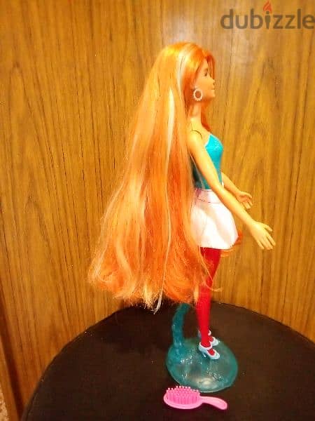 PARTY COLOR REVEAL Barbie Mattel Long hair mold doll+skirt+shoes+brush 2