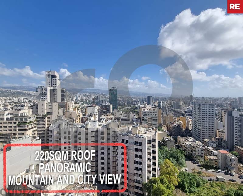 Luxurious 440sqm with a Roof in Achrafieh/الأشرفية REF#RE106623 0
