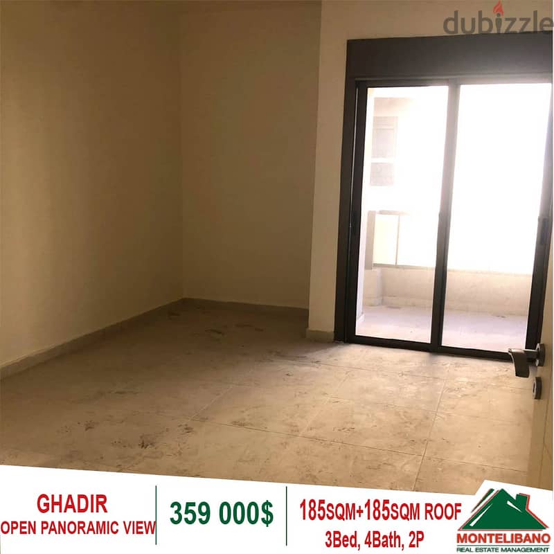 359,000$ Cash Payment!! Duplex For Sale In Ghadir!! Panoramic View!! 2