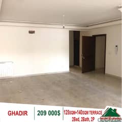 209,000 Cash Payment!! Apartment For Sale In Ghadir!! 0