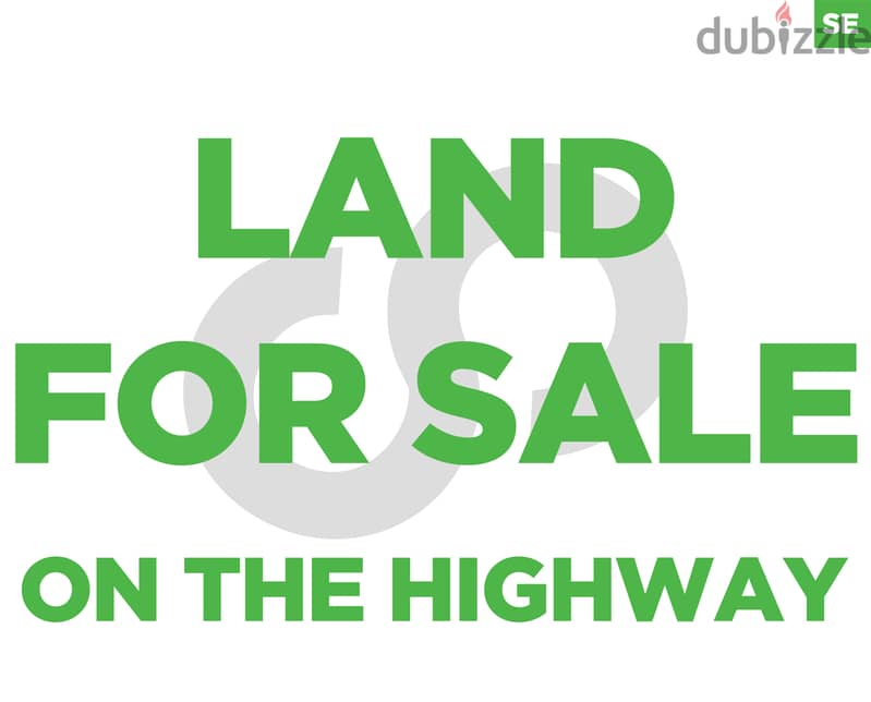 LAND FOR SALE IN BALLOUNEH ON THE HIGHWAY ! REF#SE01000! 0