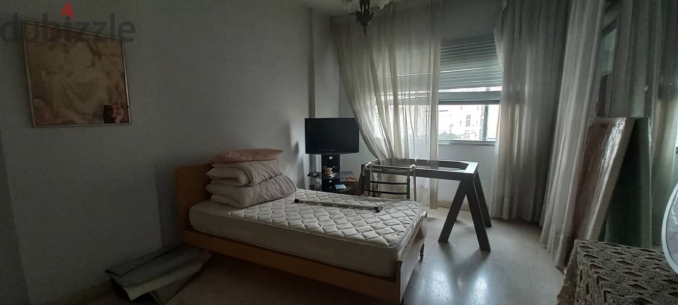 Wide Furnished apartment in Jal el Dib for Saleشقة واسعة مفروشة في جل 12