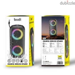 Budi SP08B Colorful Wireless Speaker