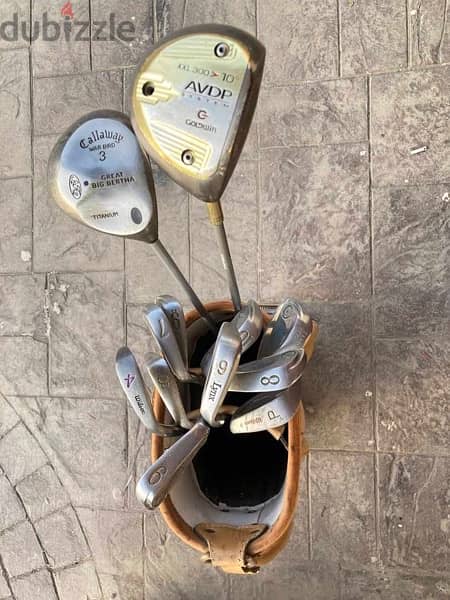 golf set with bag from Germanyمجموعة غولف 3