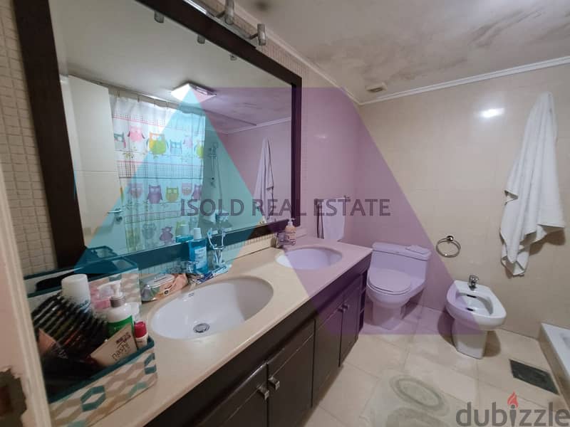 Decorated & Furnished 290 m2 apartment +sea view for rent in Dbayeh 18