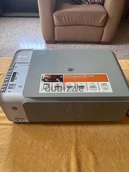HP photosmart C3100 series all in one printer scanner copier 4