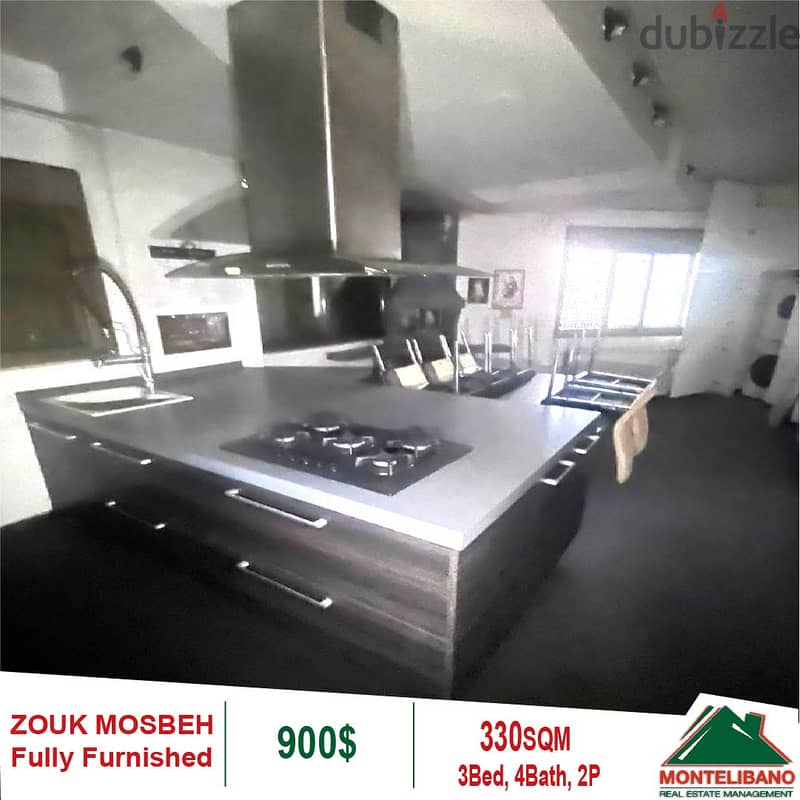 900$ Cash/Month!! Apartment For Rent In Zouk Mosbeh!! 3