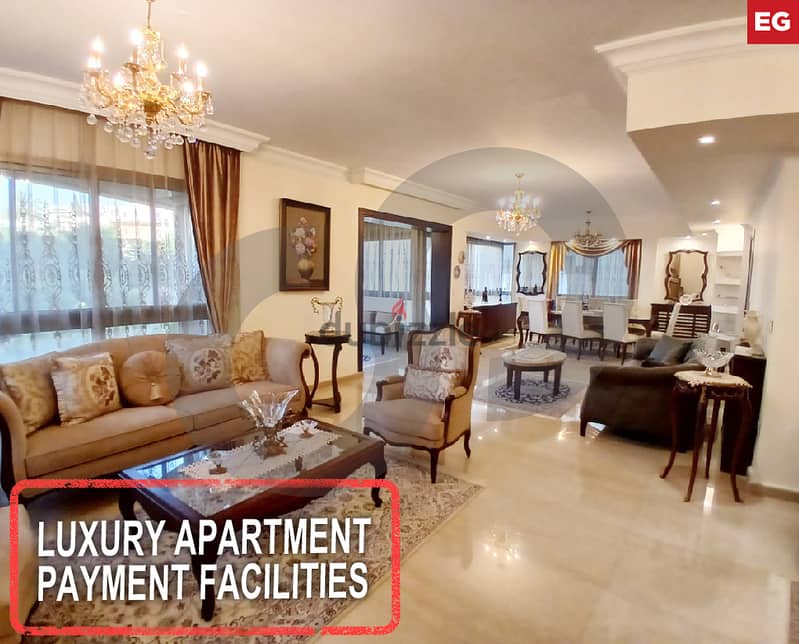 300sqm prestigious apartment in Mar Takla/مار تقلا REF#EG106230 0