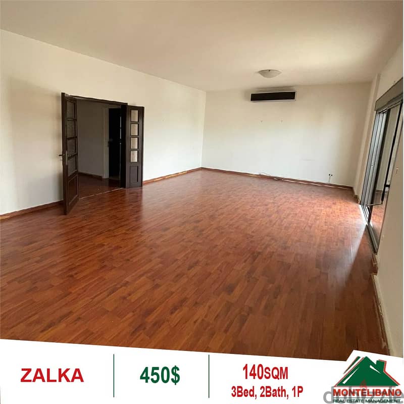450$ Cash/Month!! Apartment For Rent In Zalka!! 0