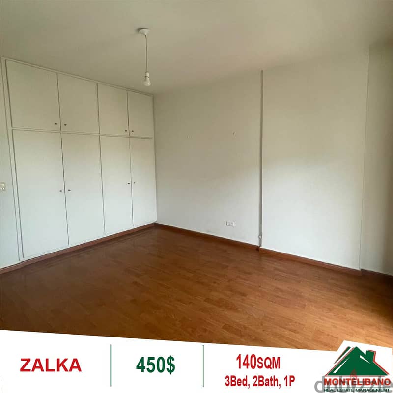 450$ Cash/Month!! Apartment For Rent In Zalka!! 1