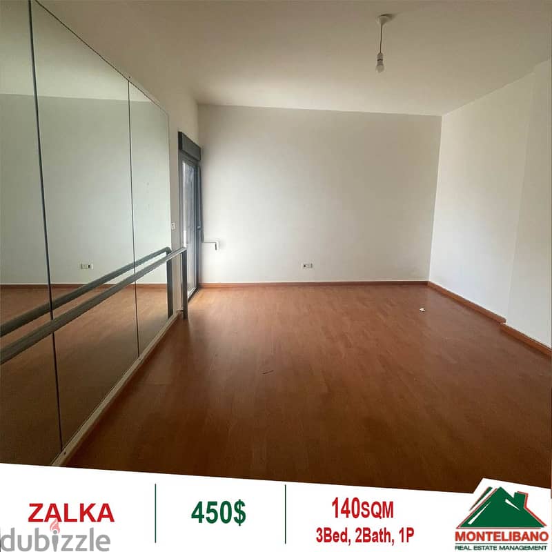 450$ Cash/Month!! Apartment For Rent In Zalka!! 2
