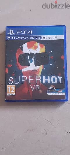 SUPERHOT VR CD for Psvr playstation vr ps4 0