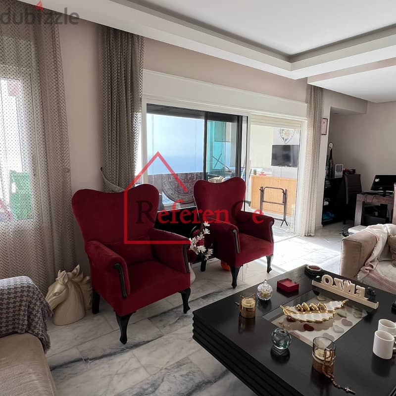 Apartment with view for sale in Fidar شقة مع أطلالة في الفدار 1