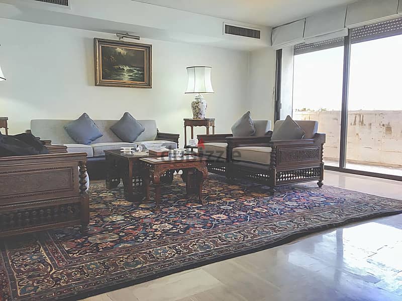 Apartment for sale in Rabieh/ Duplex/ Furnished/ Terrace/ Amazing View 5