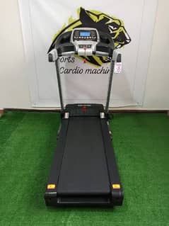treadmill sports fitness 2hp motor power, automatic  incline, aux