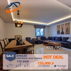 Apartment for sale in sheileh/sehayleh/shayleh   شقة للبيع في سهيلة