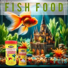 Fish Food - Tropical and Gold Fish flake