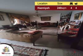 Hazmiyeh / Mar Takla 240m2 | Well Maintained | Open View | PA |