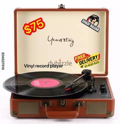 vinyl record player