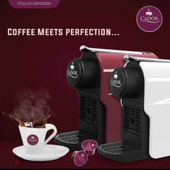 DEAL Coffee Machine FREE 5 Capsule Boxes