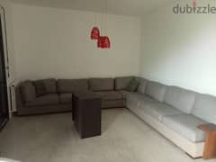 180 Sqm + 100 Sqm Terrace l Semi-Furnished Apartment in Beit Mery