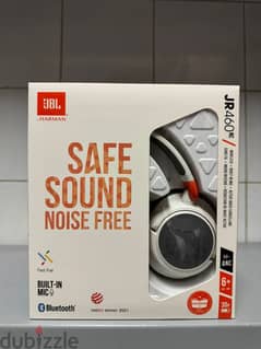 Jbl JR 460nc white wireless headphones