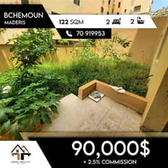 apartments in bchamoun for sale - شقق في بشامون للبيع