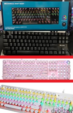 MECHANICAL GAMING KEYBOARD 87 AND 104 KEYS