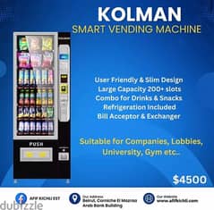 Kolman Vending/Machine New