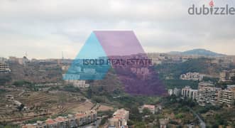A 240 m2 apartment having an open panoramic view for sale in Hazmieh