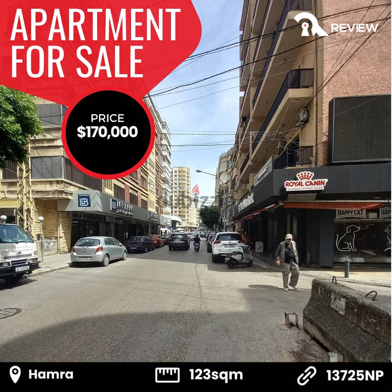 Apartment for sale in Hamra شقة للبيع في بيروت 0