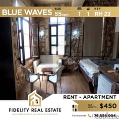 Chalet for rent in Blue waves jounieh RH23