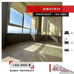 Apartment for sale in Dbayeh 165 SQM REF#EA15233