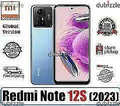 XIAOMI NOTE 12S 8/256gb