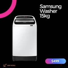 Samsung 15kgs Washer كفالة شركة