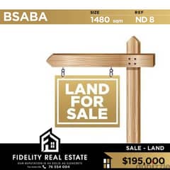 Land for sale in Bsaba ND8