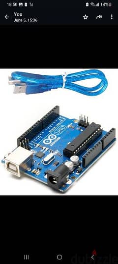Arduino UNO R3 + USB Cable