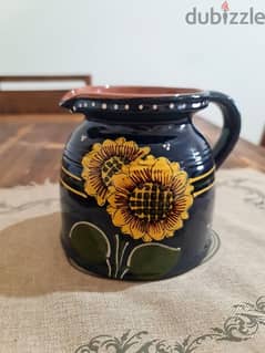 Vintage Sunflower Pitcher