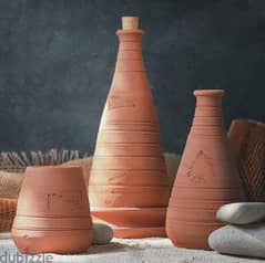 Clay water bottles