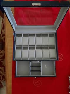 organizer box for jewelry and watches